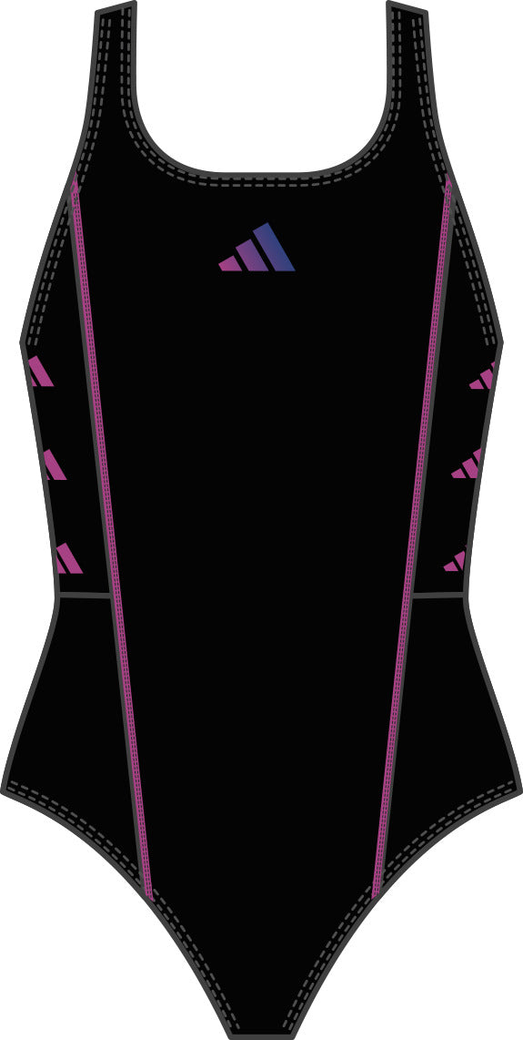 ADIDAS LOGO SUIT Badeanzug ADIDAS BLACK/LUCFUC 36