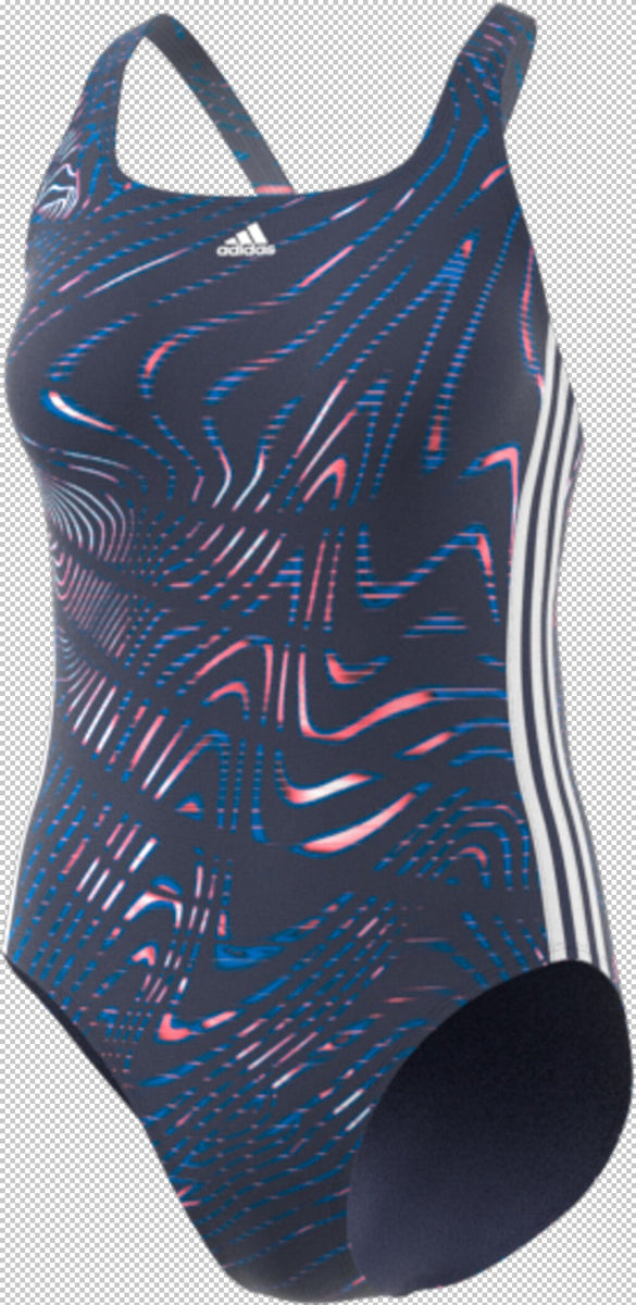 Badeanzug Damen Sportbadeanzug Adidas Adidas 3S SWIMSUIT