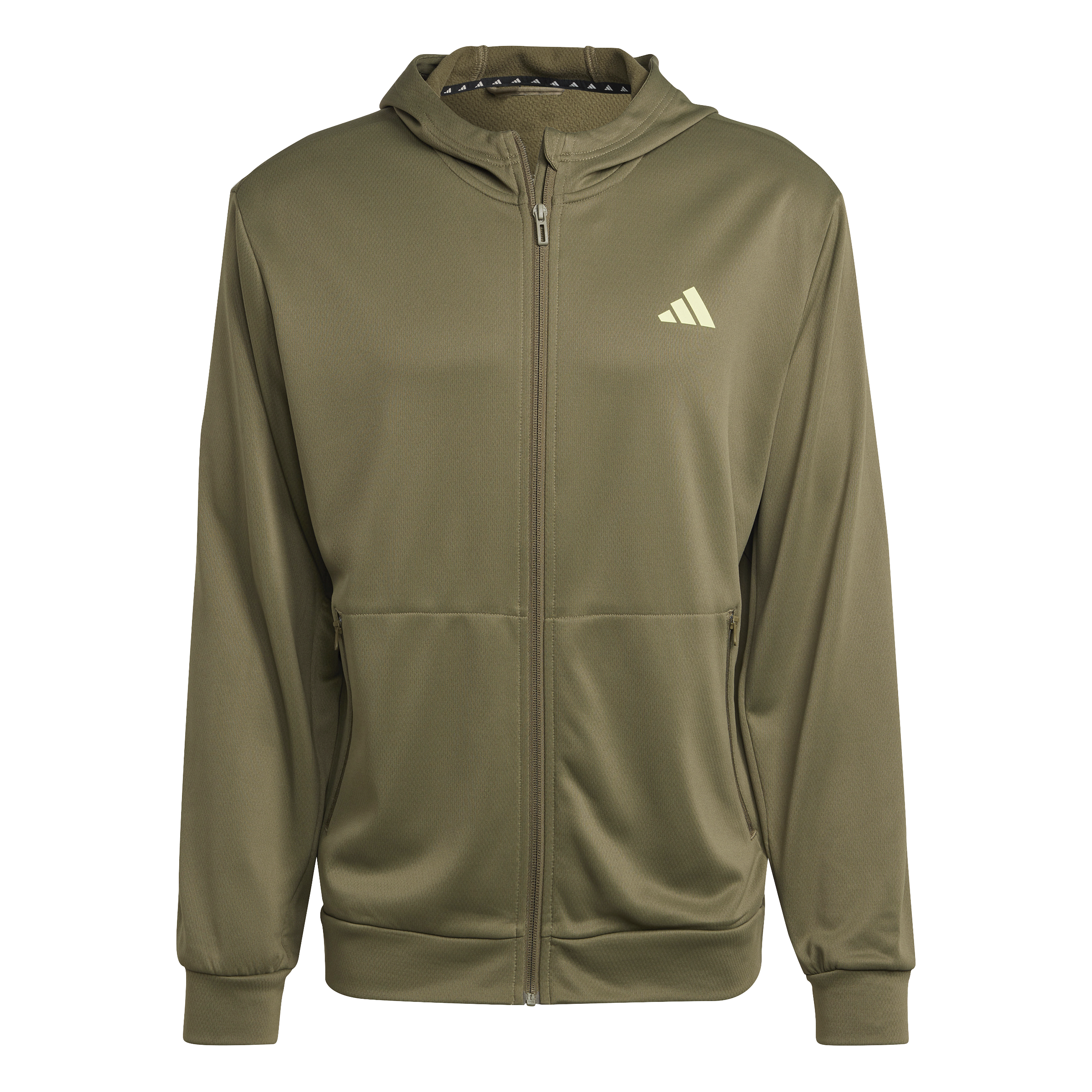 ADIDAS TR-ES+ FZ JA Herren Kaputzensweatshirt Trainingsjacken ADIDAS OLISTR/PULLIM M