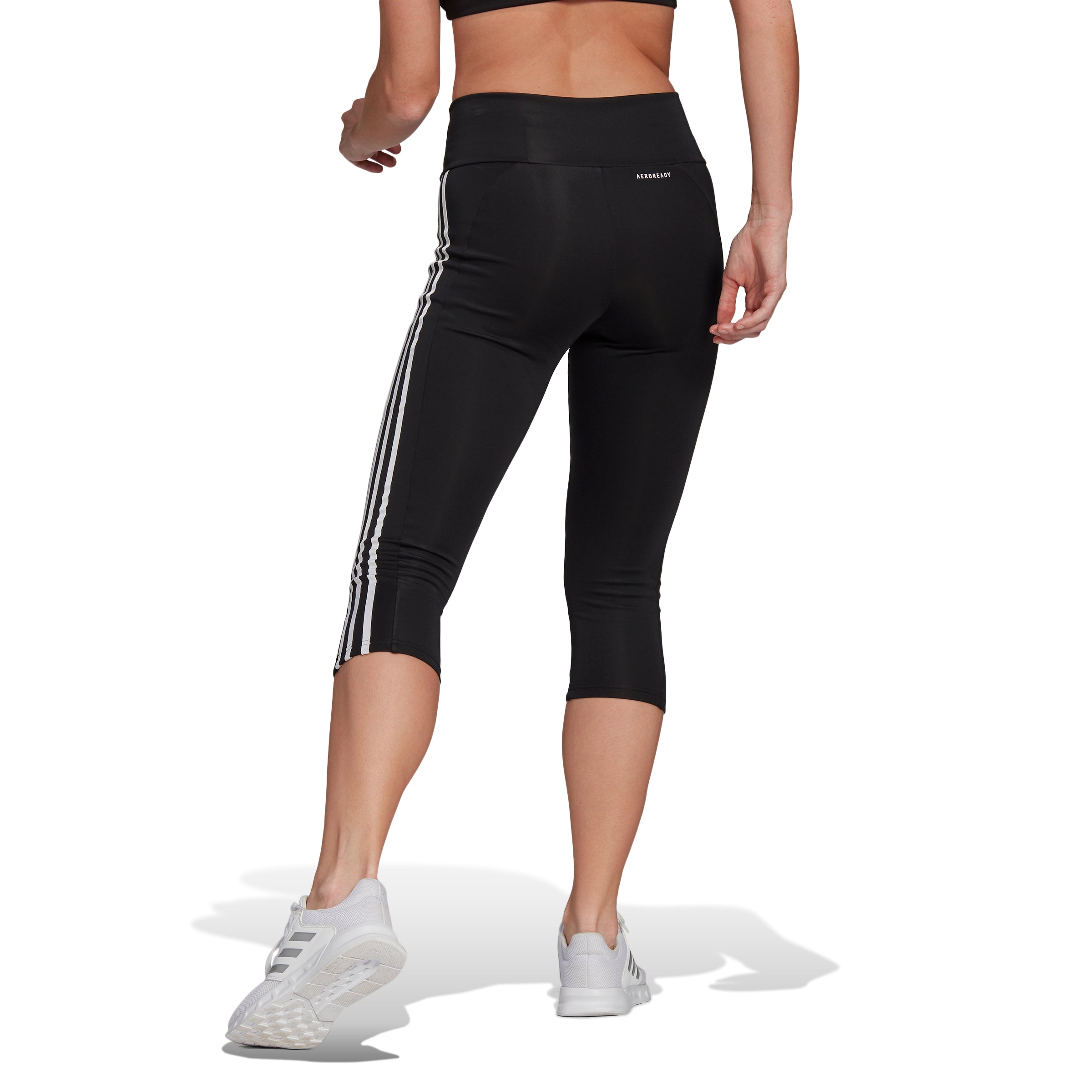 ADIDAS Damen HIGH RISE 3-STRIPES 3/4 SPORT TIGHTS Trainingshosen & Jogginghosen ADIDAS