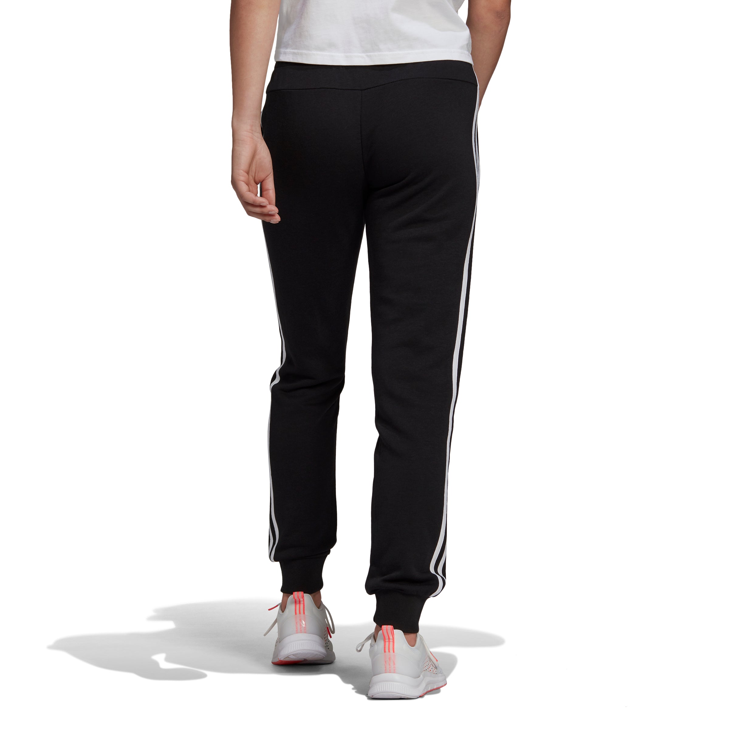 ADIDAS Damen Trainingshose "3 Streifen Essential" Slim Tapered" Trainingshosen & Jogginghosen ADIDAS