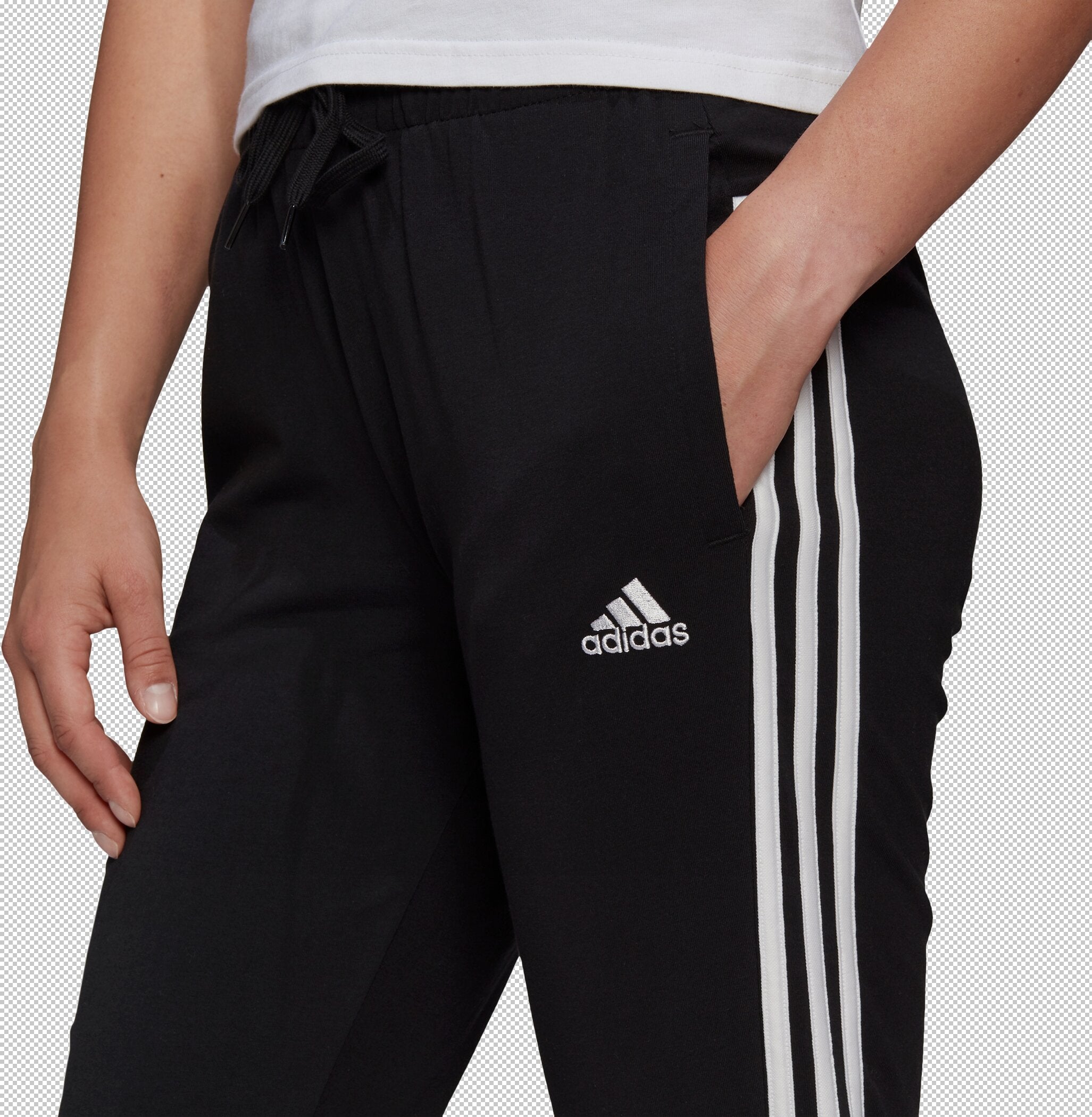 ADIDAS Damen Sport/Jogginghose 3S SJ C PT Trainingshosen & Jogginghosen ADIDAS