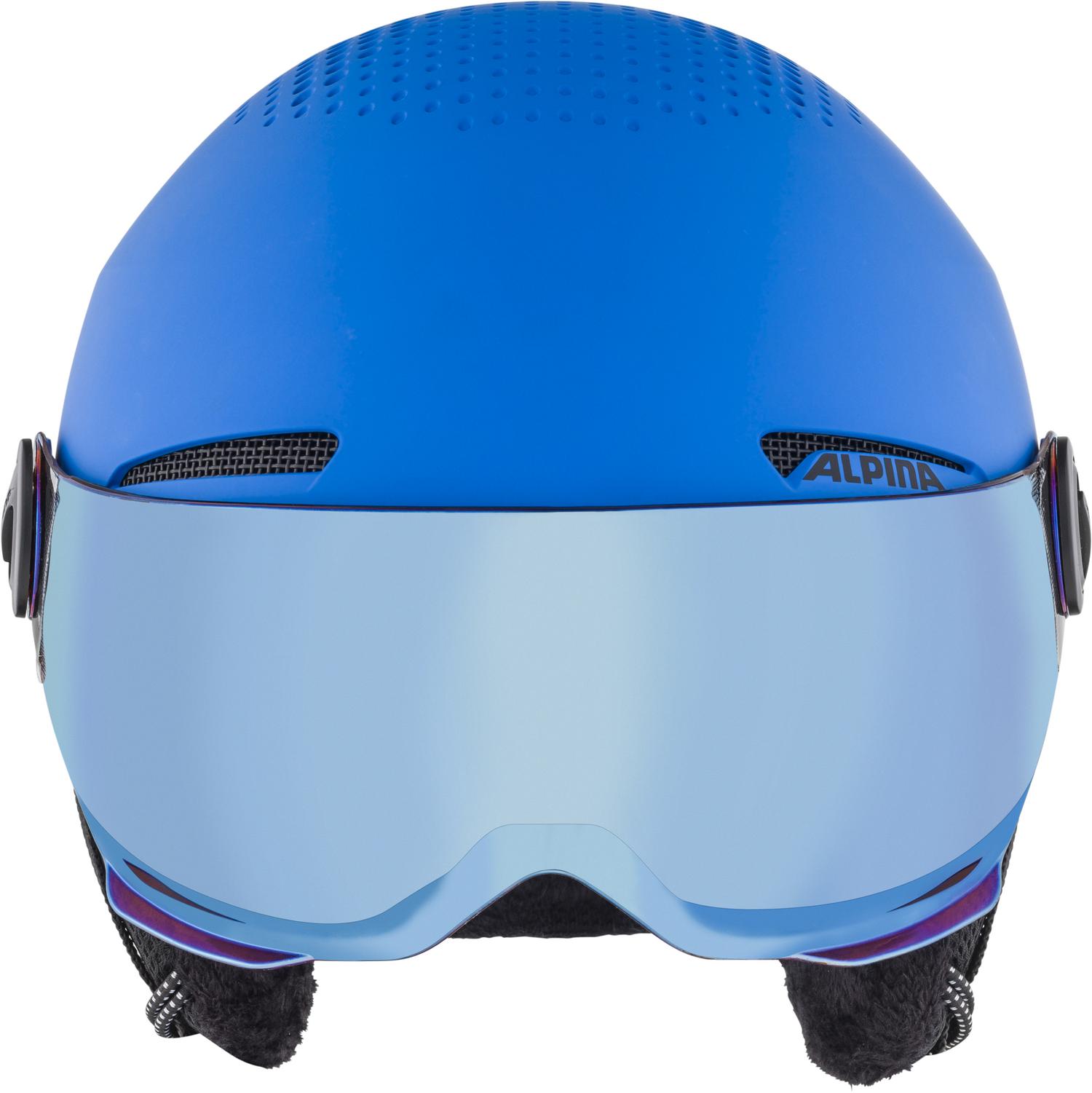 ALPINA Kinder Helm ZUPO VISOR Skihelme ALPINA