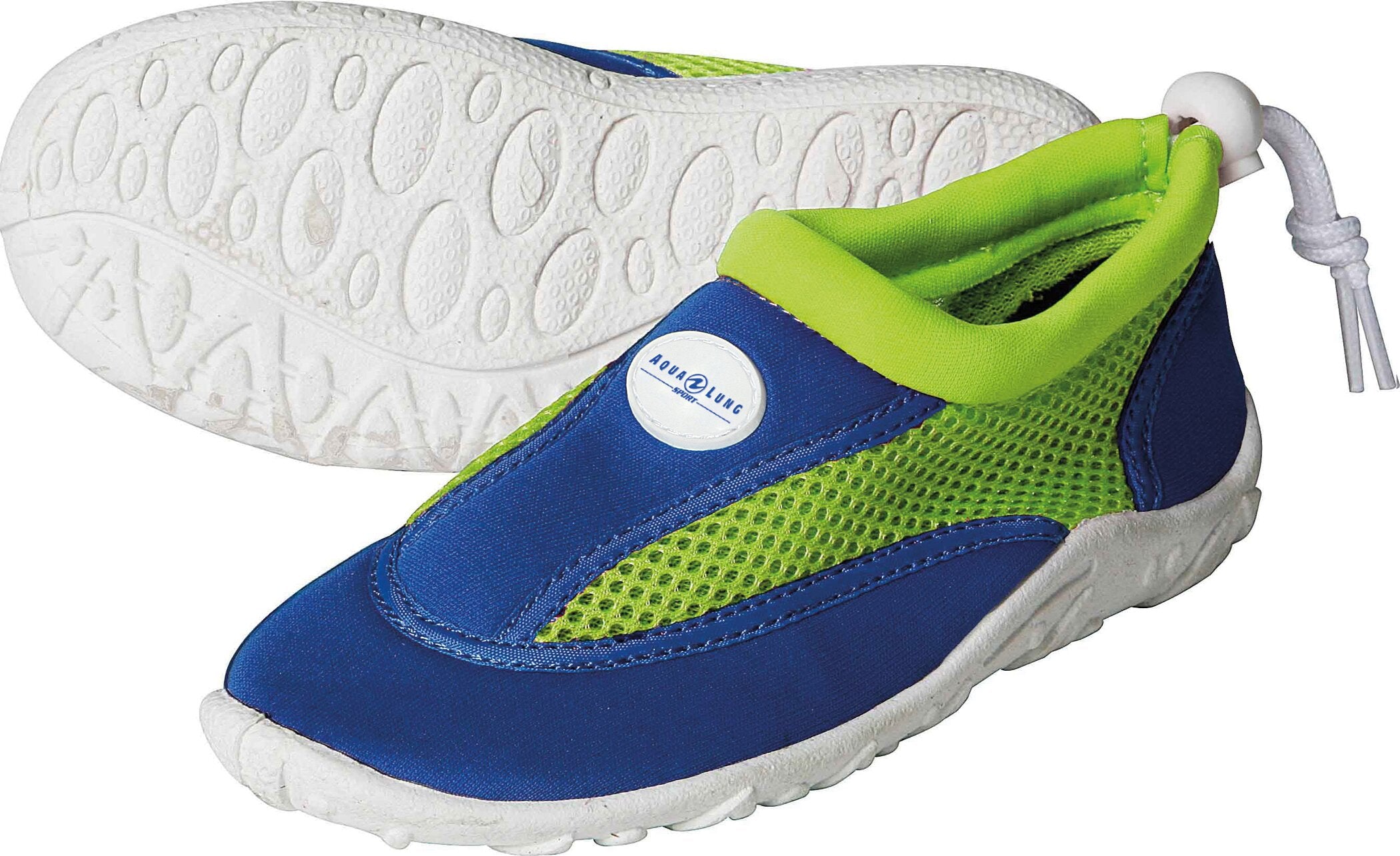 AQUA LUNG SPORT CANCUN JR Badeschuhe & FlipFlops AQUA LUNG SPORT 4231 ROYAL BLUE BRIGHT GREEN 28