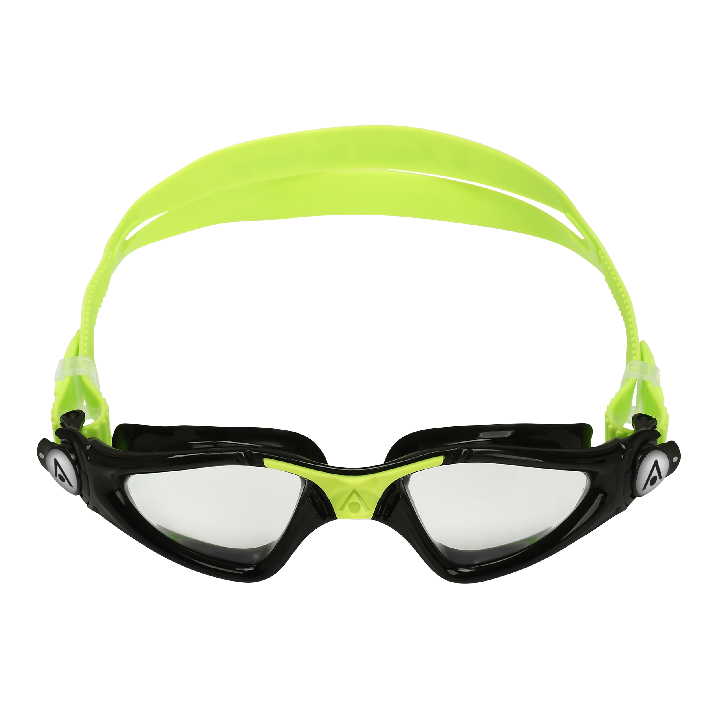 AQUASPHERE KAYENNE JR Schwimmbrillen AQUASPHERE 0131LC BLACK BRIGHT GREEN LENS S