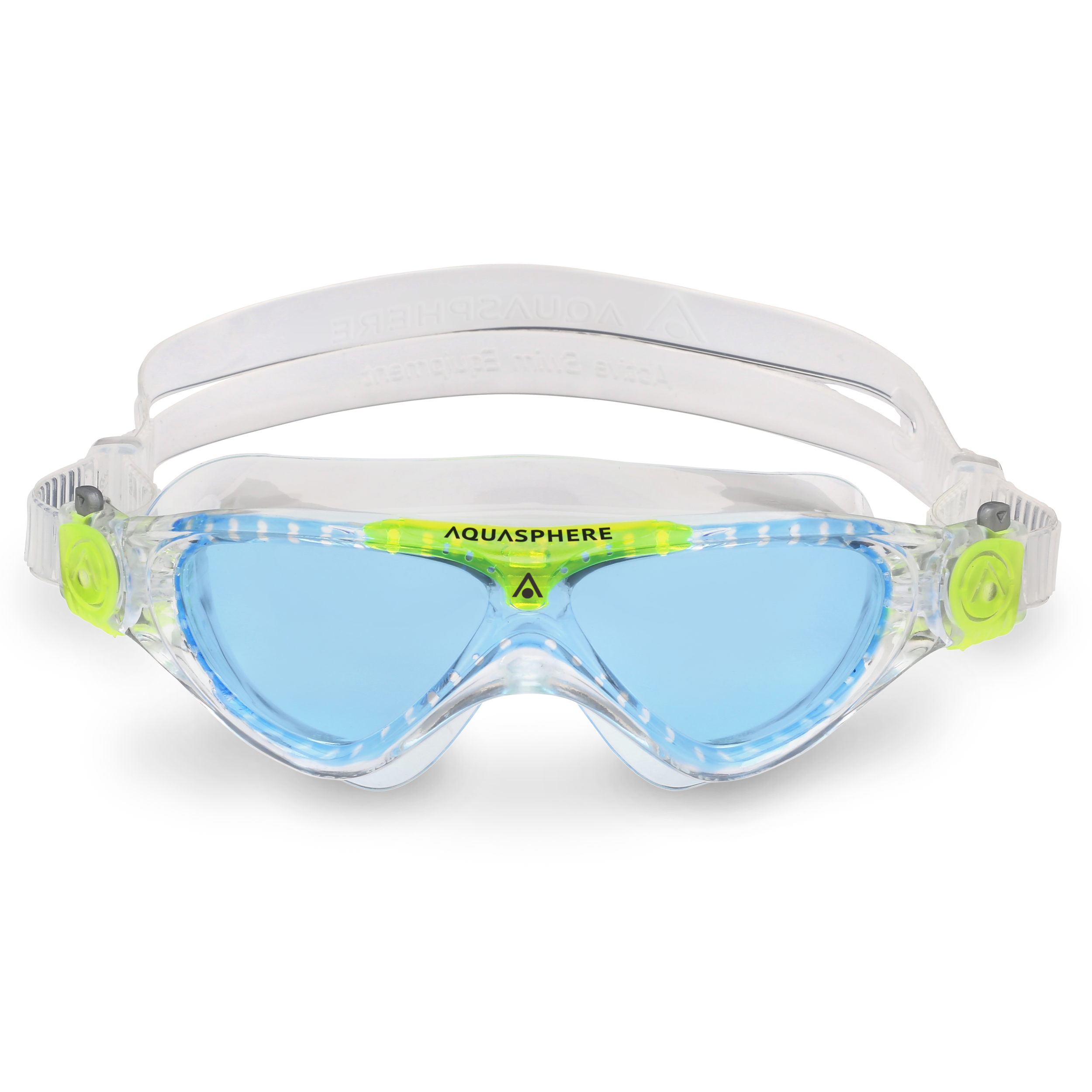 AQUASPHERE VISTA JR Schwimmbrillen AQUASPHERE 0031LB TRANSPARENT BRIGHT GREE S