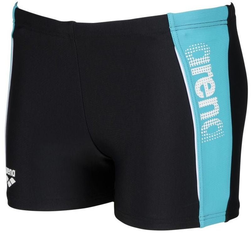ARENA B THRICE JR SHORT Badehose ARENA BLACK-MARTINICA-WHIT 128