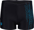 ARENA BOY'S SWIM SHORT GRAPHIC Badehose ARENA BLACK-TURQUOISE 128