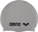 ARENA Unisex Badekappe Classic Silikon Badekappe ARENA 51 SILVER BLACK -