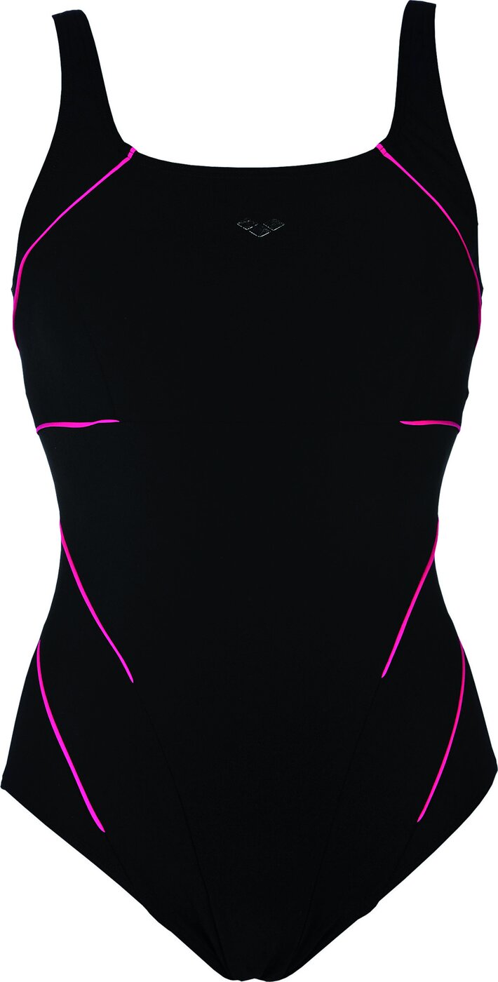 ARENA W JEWEL ONE PIECE LOW C CUP R Badeanzug ARENA BLACK-ROSE VIOLET 38