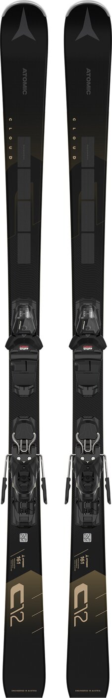 ATOMIC CLOUD C12 RVSK C + M 10 GW BLA Ski Alpin ATOMIC Black/ 154