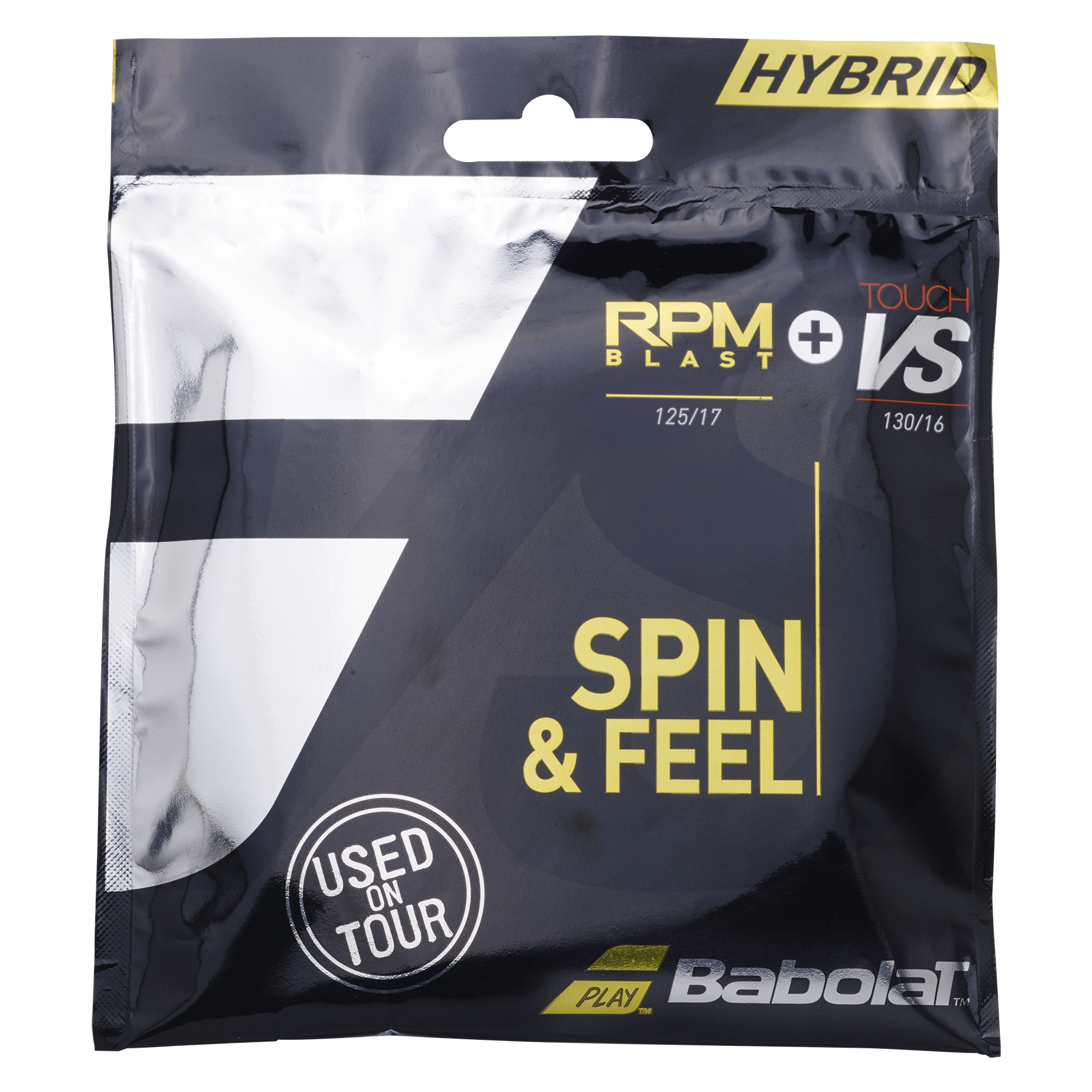 BABOLAT HYBRID RPMB 125 + VS 130 Tenniszubehör BABOLAT schwarz -