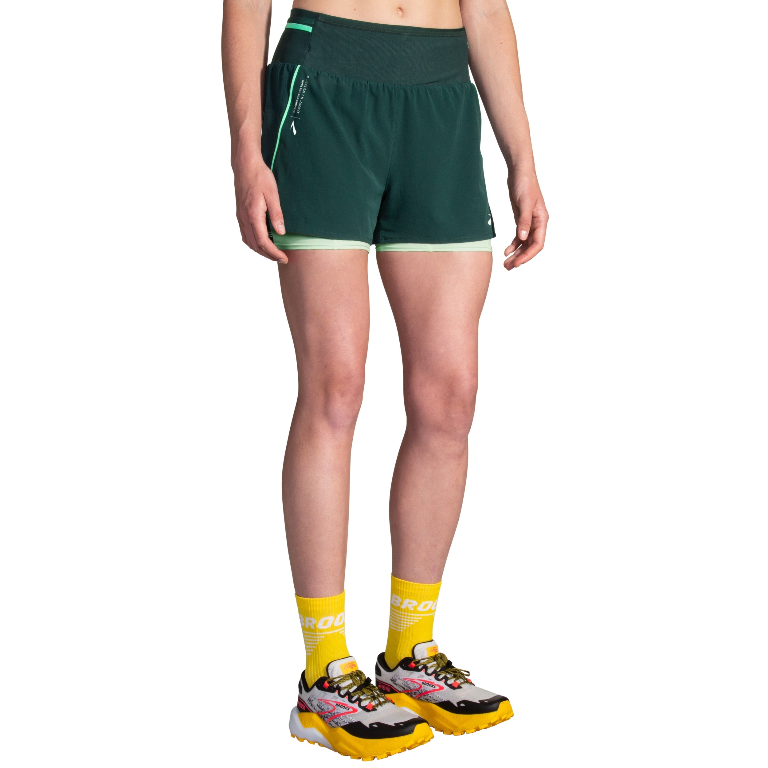 BROOKS High Point 3"" 2-in-1 Short 2.0 Laufhosen BROOKS