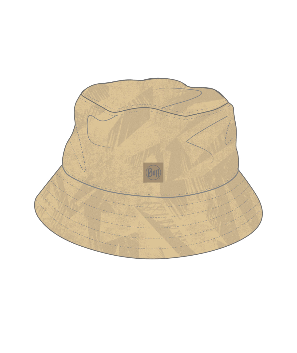BUFF Adventure Bucket Hat Mützen BUFF SAND S/M