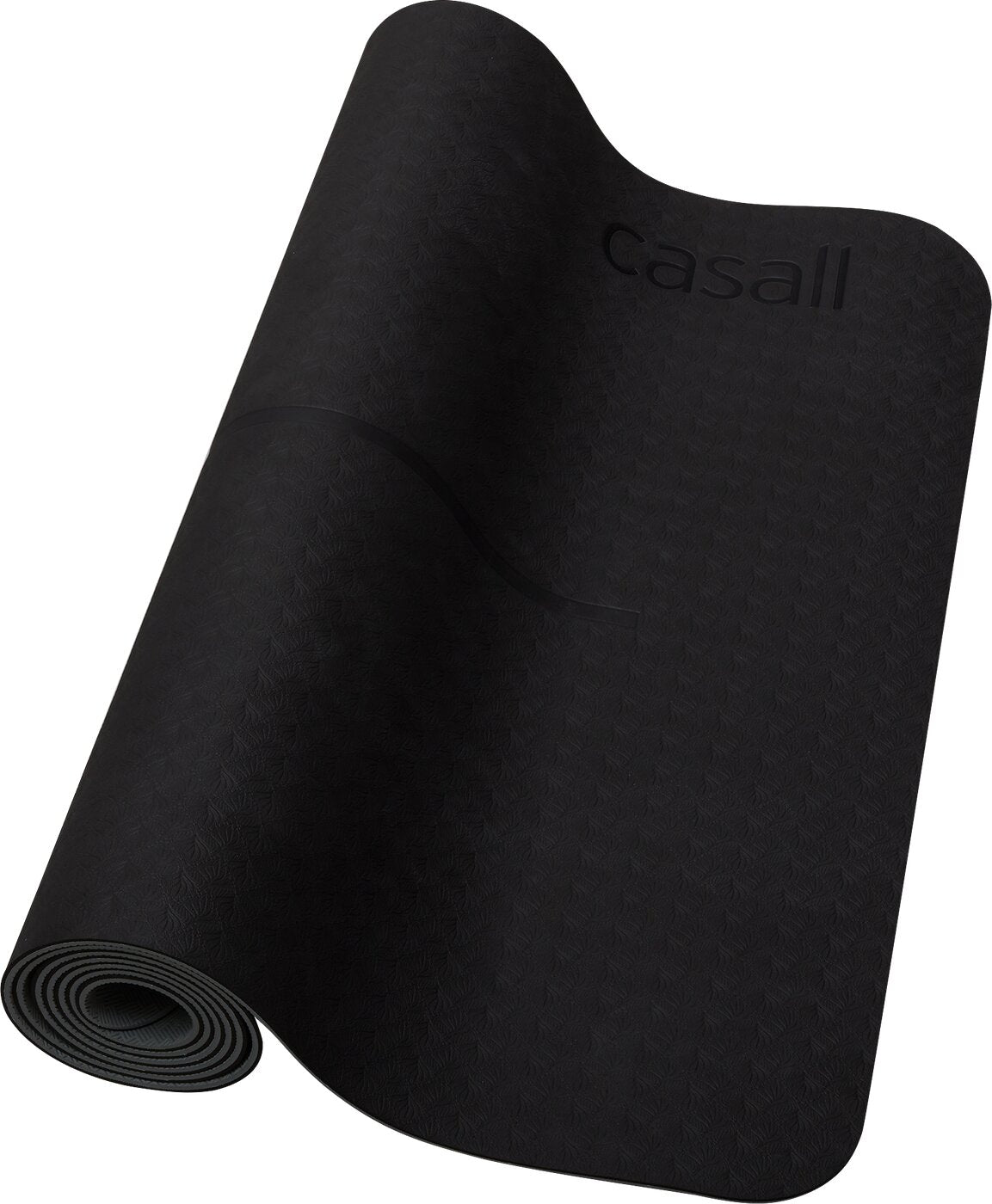 CASALL Yoga mat position 4mm Gymnastik & Yoga CASALL Black/grey -