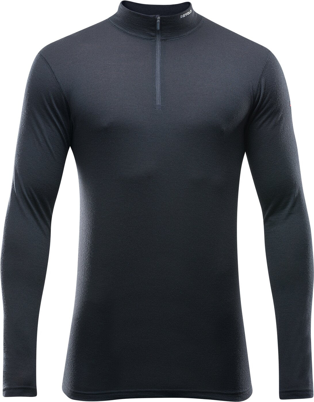 DEVOLD BREEZE MERINO 150 ZIP NECK MAN Unterhemden DEVOLD 950A BLACK M