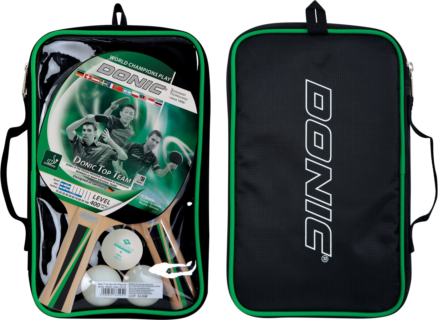 DONIC SCHILDKRÖT Donic-Schildkröt Tischtennis-Set To Tischtennis DONIC SCHILDKRÖT Keine Farbe -