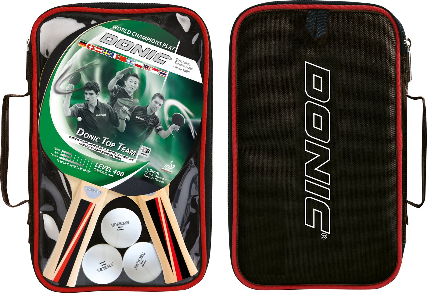DONIC SCHILDKRÖT Donic-Schildkröt Tischtennis-Set To Tischtennis DONIC SCHILDKRÖT