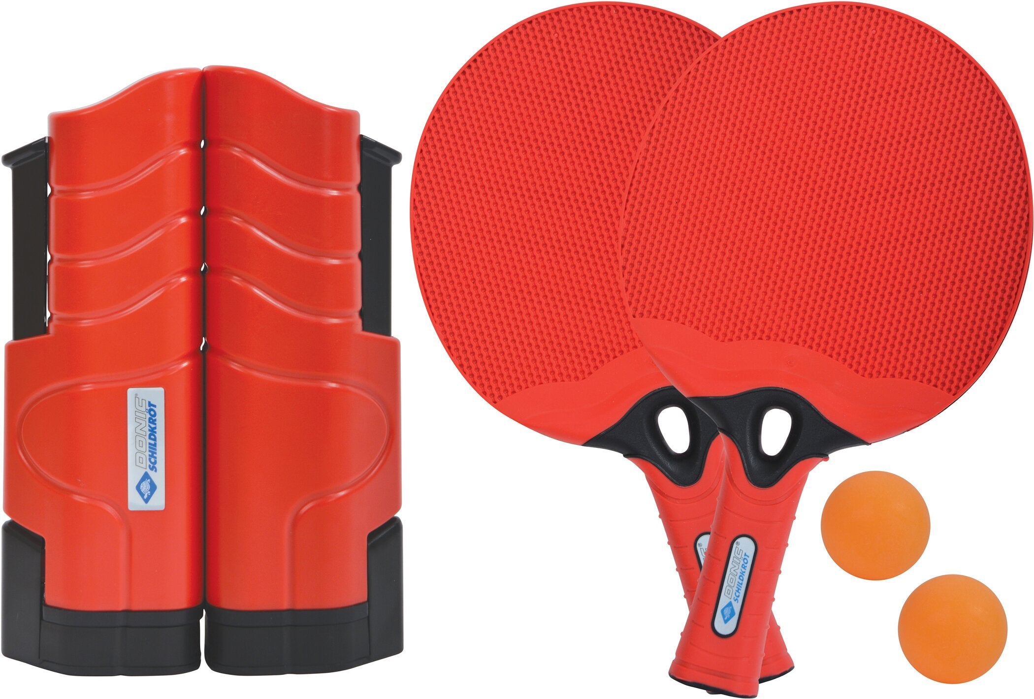 DONIC SCHILDKRÖT TT-SET OUTDOOR FLEX, (2X SCHLÄGER + Tischtennis DONIC SCHILDKRÖT KEINE FARBE -