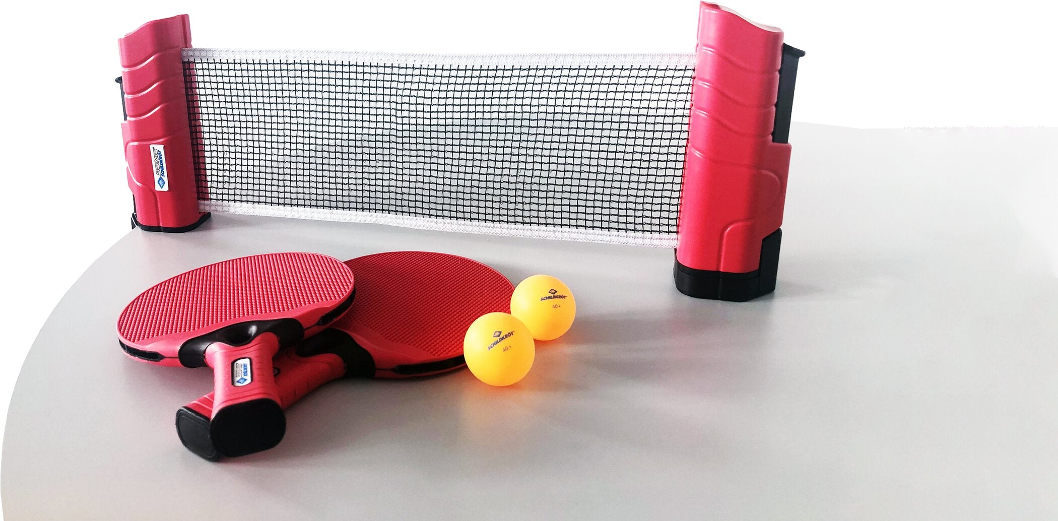 DONIC SCHILDKRÖT TT-SET OUTDOOR FLEX, (2X SCHLÄGER + Tischtennis DONIC SCHILDKRÖT