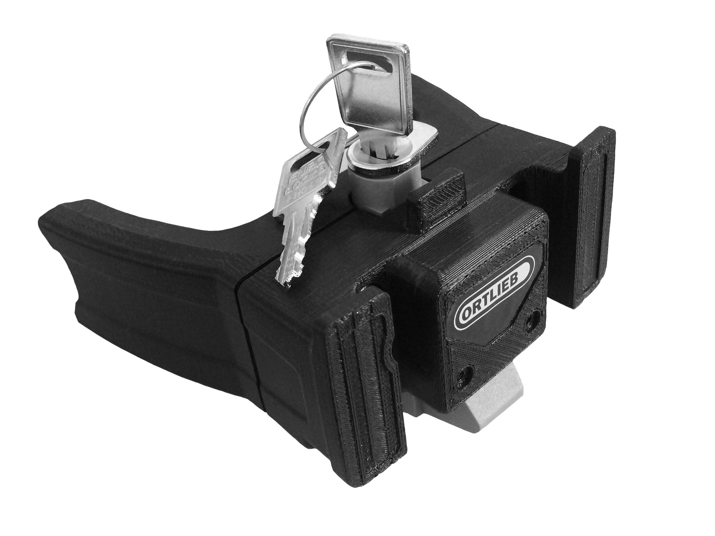 Ortlieb Handlebar Mounting-Set E-Bike w. Lo Fahrradzubehör Ortlieb - -