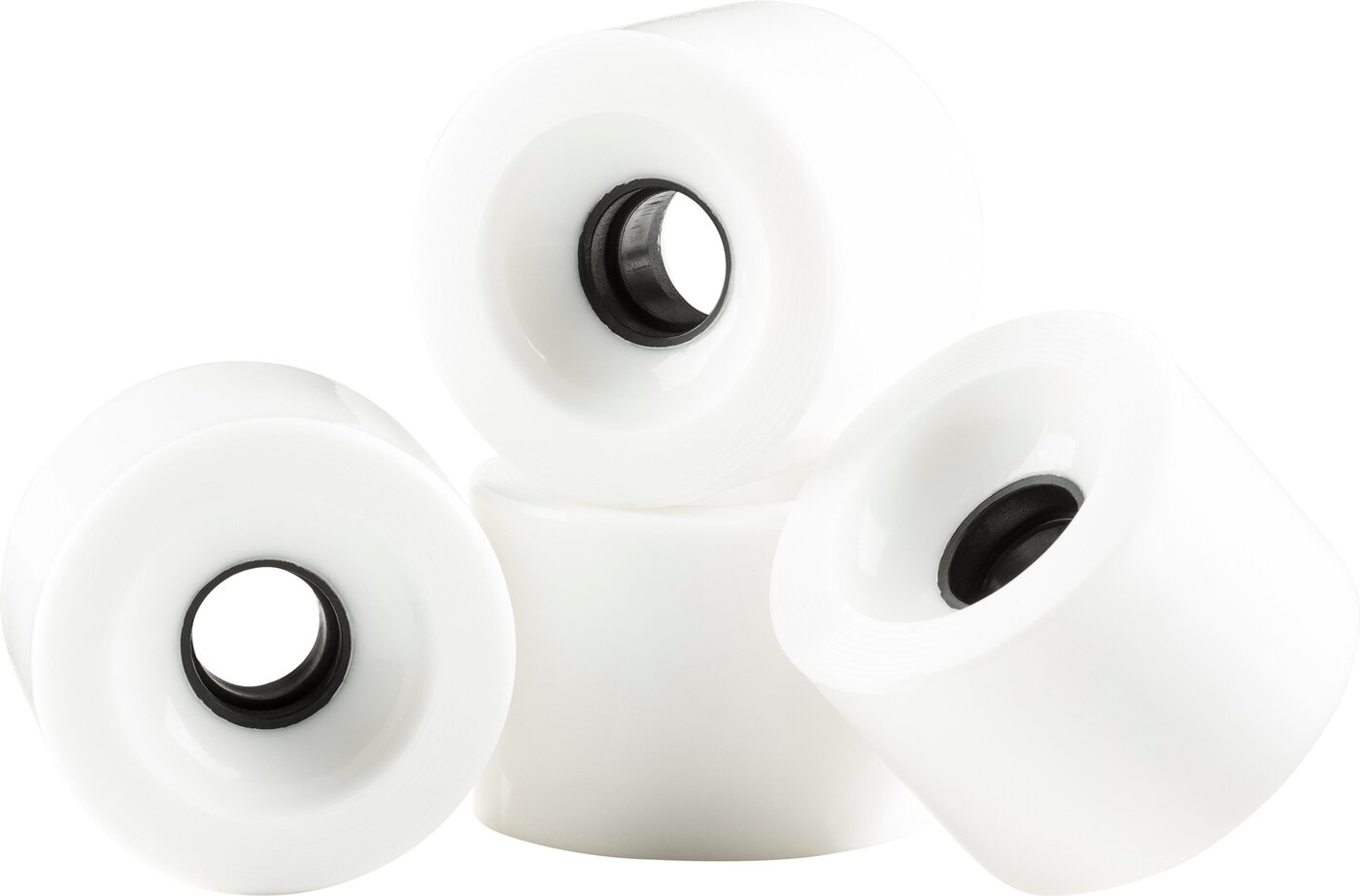 FIREFLY Longboard Rollen 70 x 51 mm Skateboards FIREFLY WEIß -