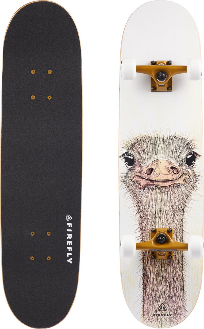 FIREFLY Skateboard SKB 505 Skateboards FIREFLY WHITE/GOLD/WHITE -