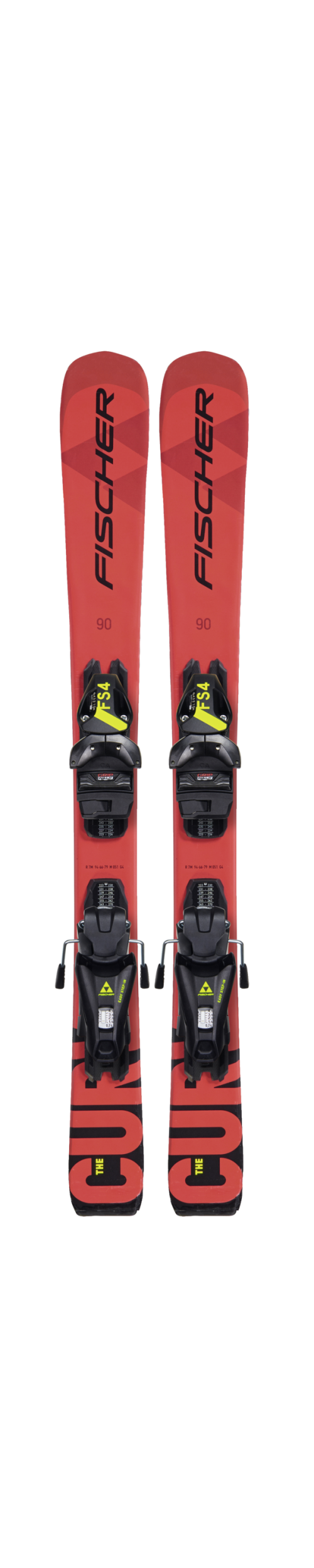 FISCHER THE CURV JR (70-120) JRS + FJ4 CA J Ski Alpin FISCHER - 110