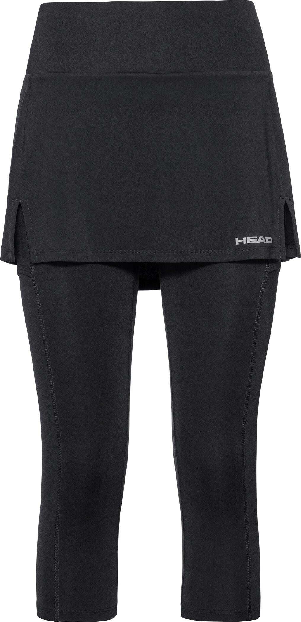 HEAD Damen Skort CLUB 3/4 Tights Skort W Tennishosen HEAD BK black XS