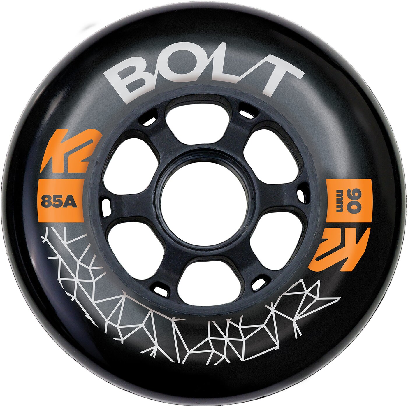 K2 BOLT 90 MM 85A 4-WHEEL PACK Inliner K2 1 black -