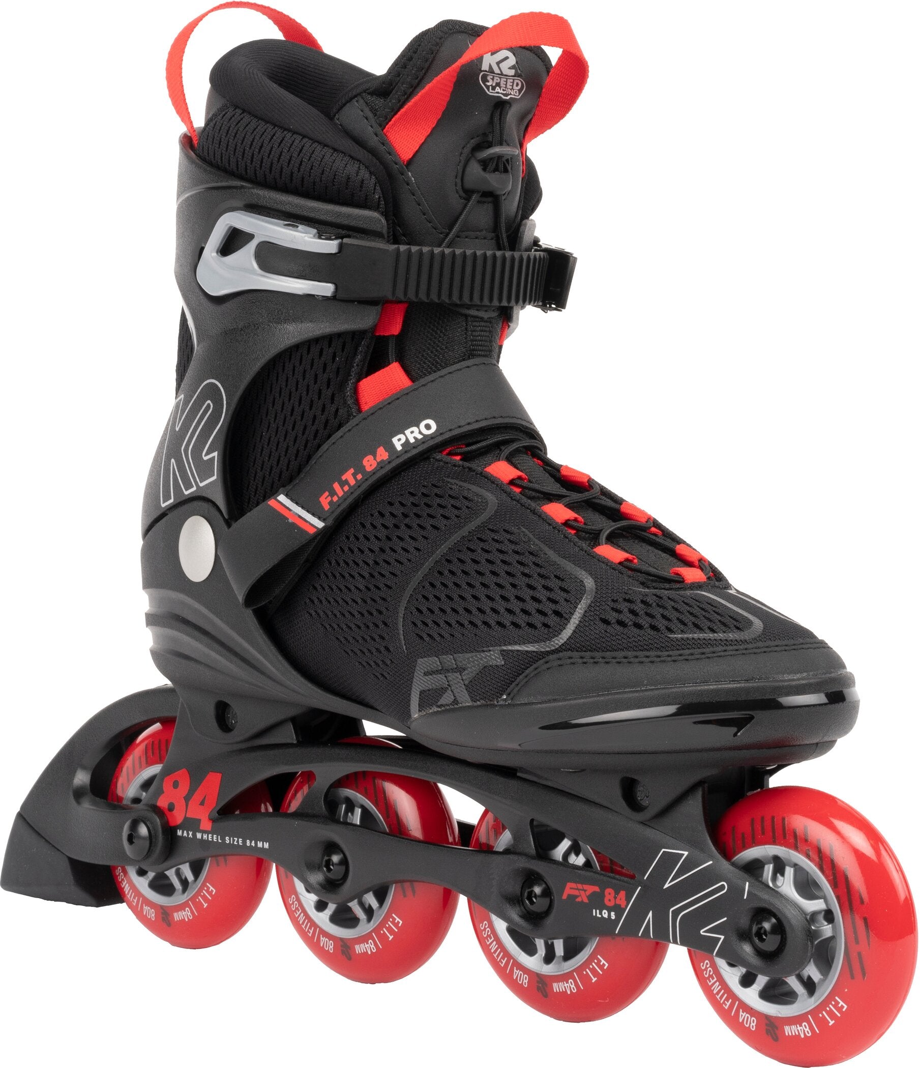 K2 Herren Inlineskates F.I.T 84 PRO black_red Inliner K2