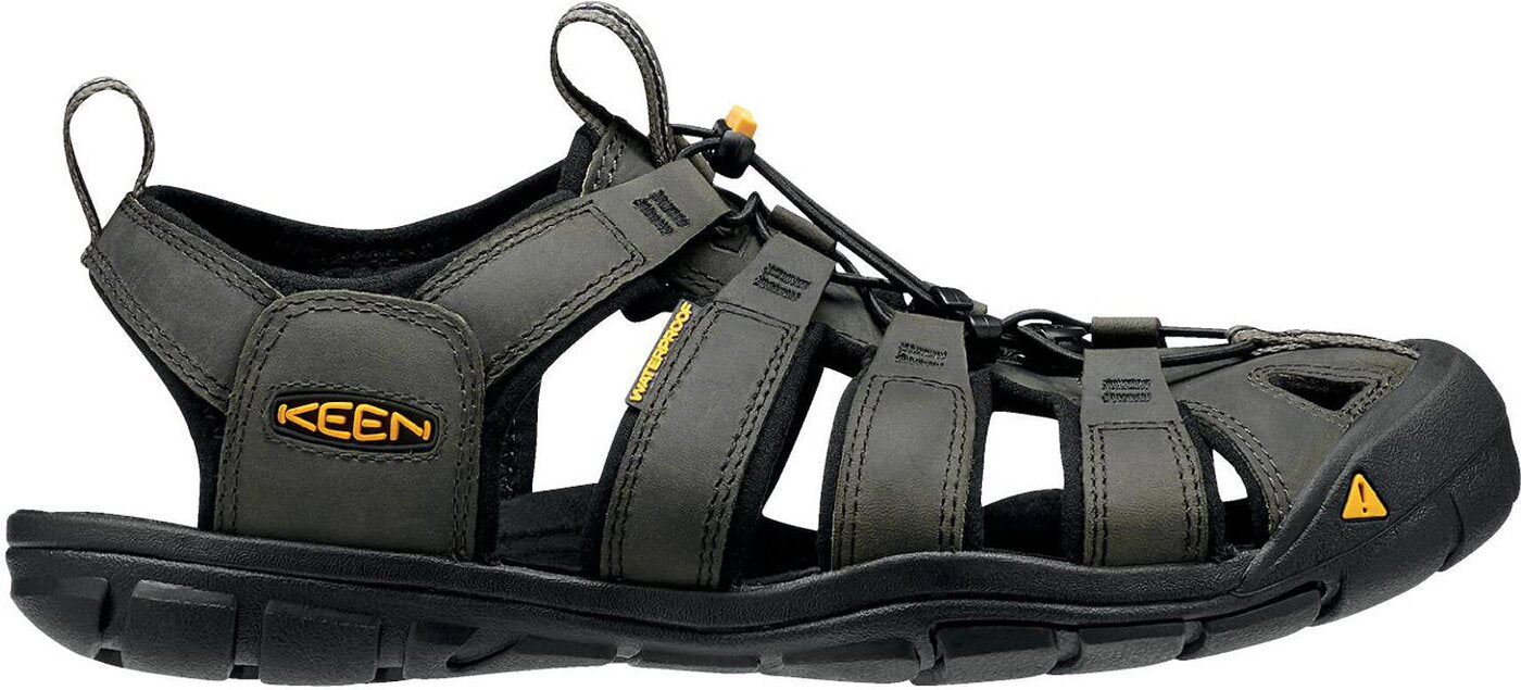 KEEN CLEARWATER CNX LEATHER M-MAGNET/BLA Trekkingsandalen KEEN