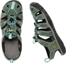 KEEN CLEARWATER CNX LEATHER W-MINERAL BL Trekkingsandalen KEEN