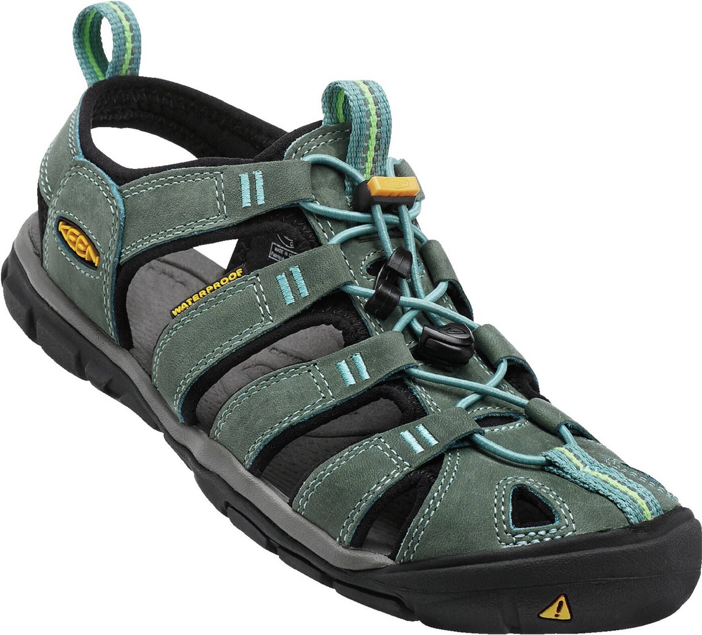 KEEN CLEARWATER CNX LEATHER W-MINERAL BL Trekkingsandalen KEEN