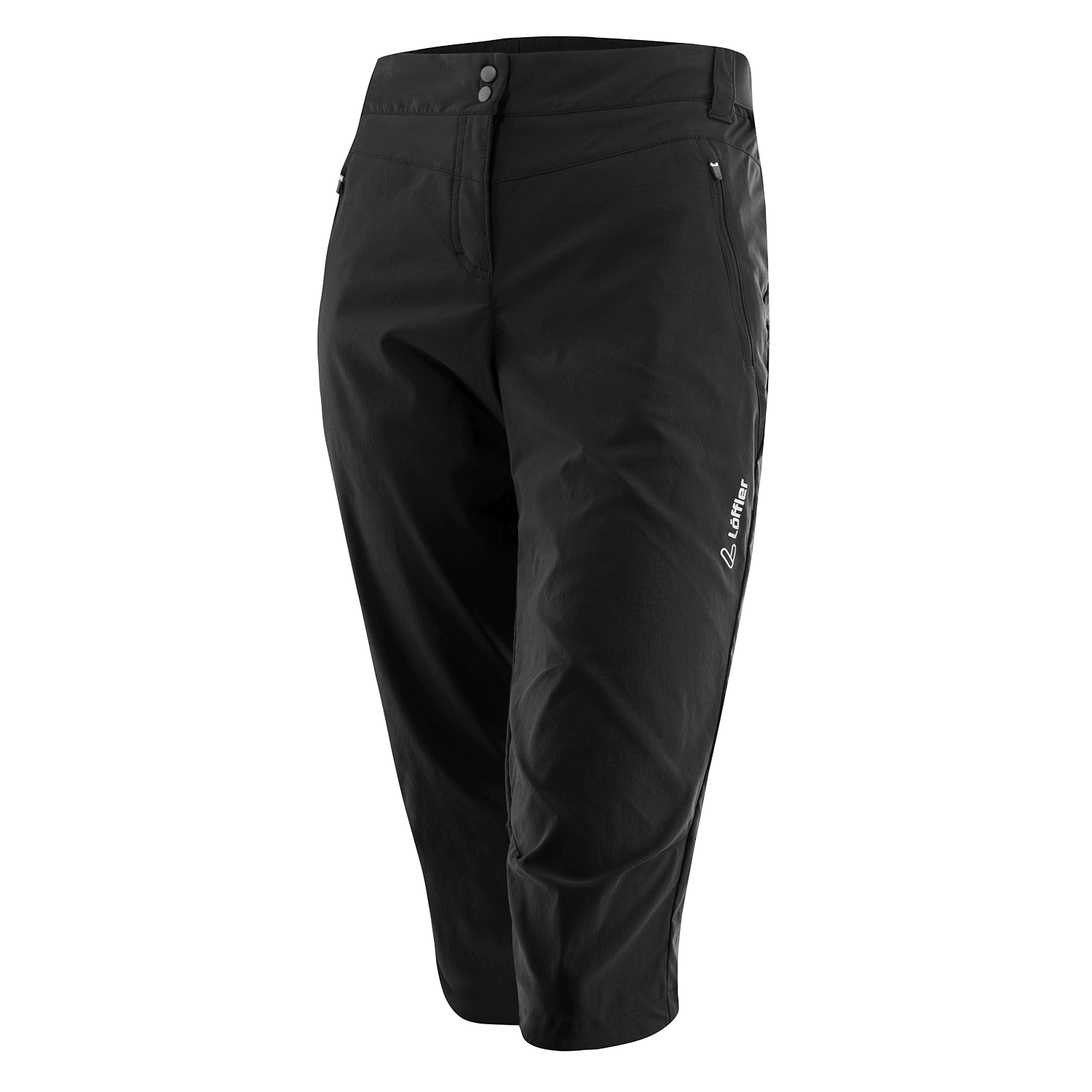 LÖFFLER W 3/4 BIKE PANTS CSL Wanderhosen LÖFFLER BLACK 36
