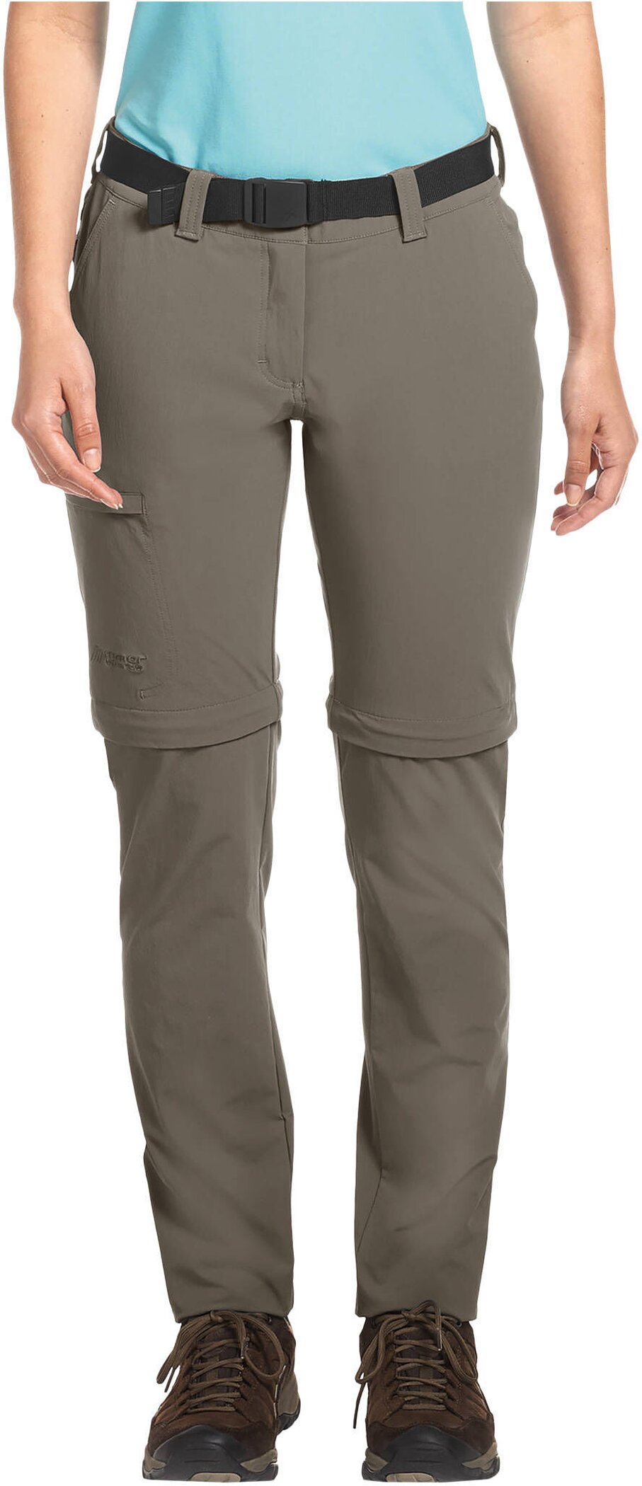 MAIER SPORTS Damen Zip Off Hose "Inara Slim" Wanderhosen MAIER SPORTS