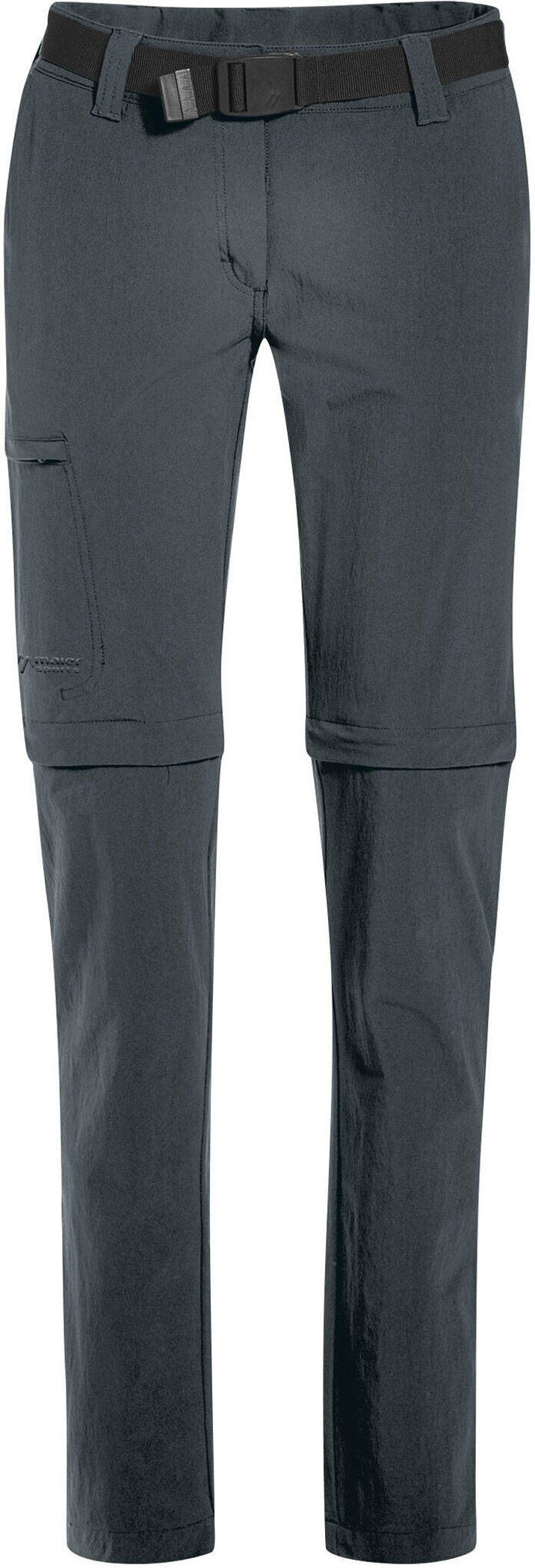 MAIER SPORTS Damen Zip Off Hose "Inara Slim" Wanderhosen MAIER SPORTS graphite 34