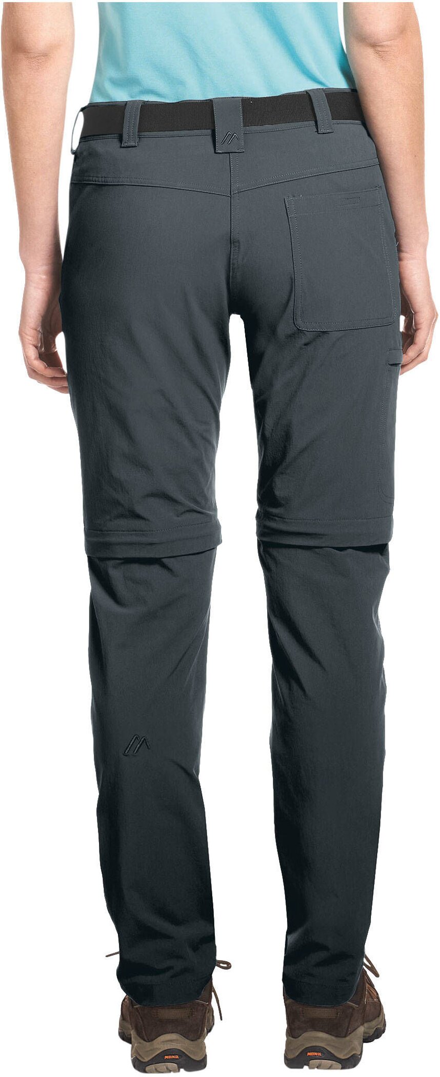 MAIER SPORTS Damen Zip Off Hose "Inara Slim" Wanderhosen MAIER SPORTS