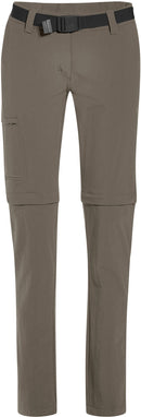 MAIER SPORTS Damen Zipp-Off-Hose "Inara" Slim Fit Wanderhosen MAIER SPORTS teak 17