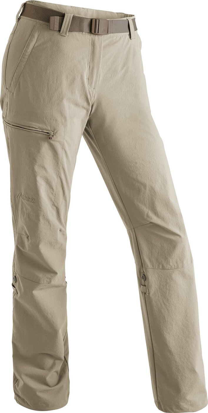 MAIER SPORTS Lulaka Da-Hose roll up el. Wanderhosen MAIER SPORTS M10787 brown rice 38