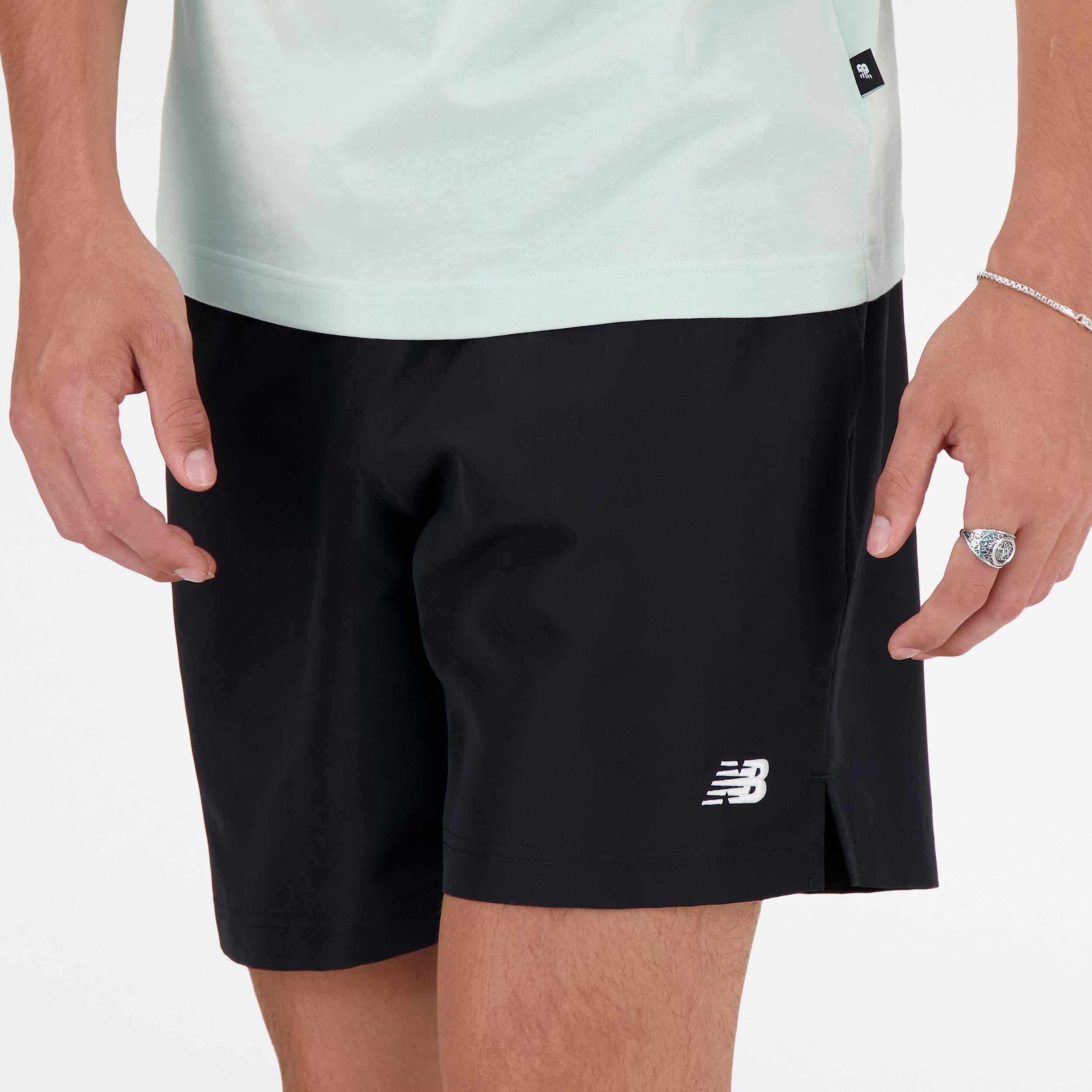 NEW BALANCE Mens Lifestyle Short Freizeithosen NEW BALANCE