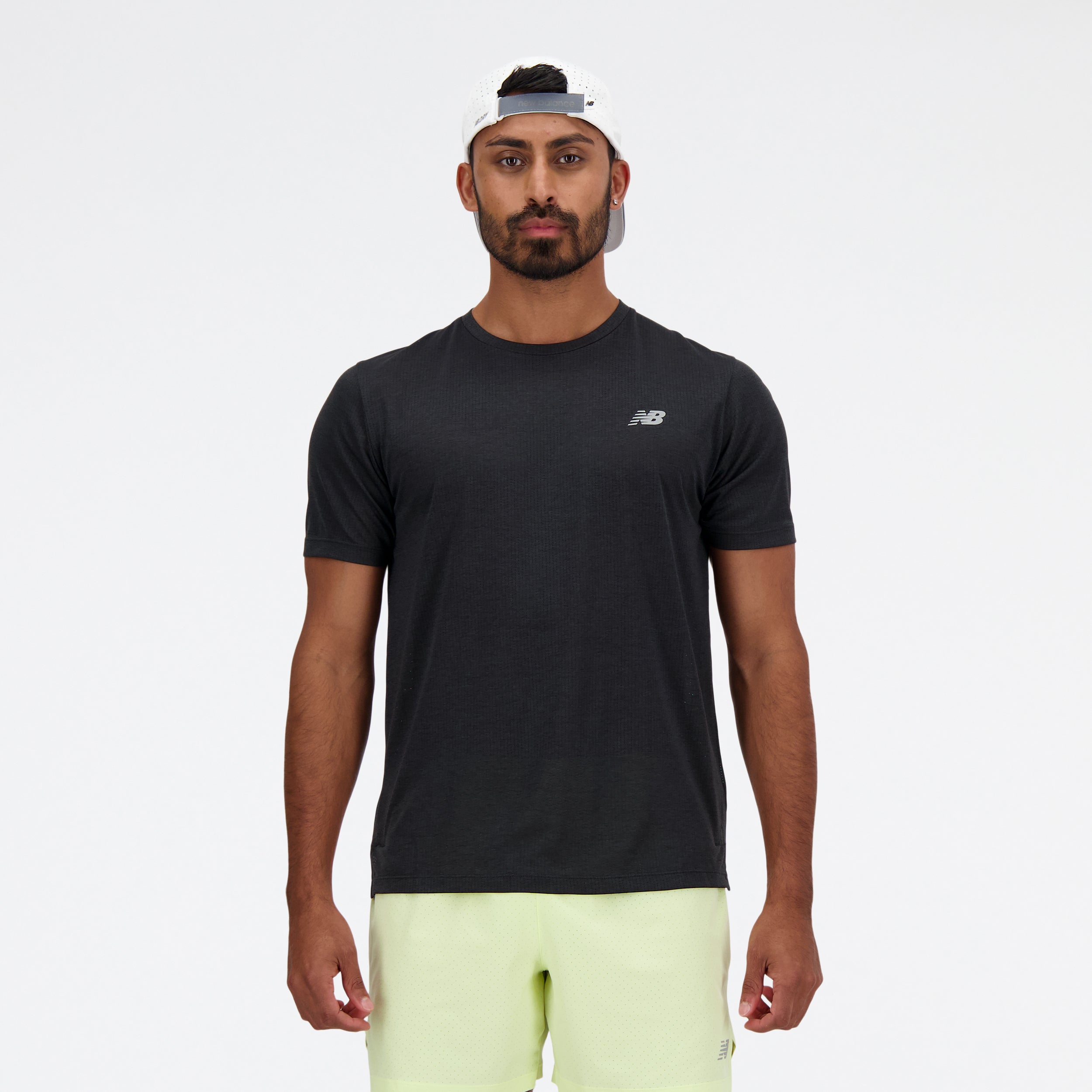 NEW BALANCE Mens Running SS Top Laufshirts NEW BALANCE