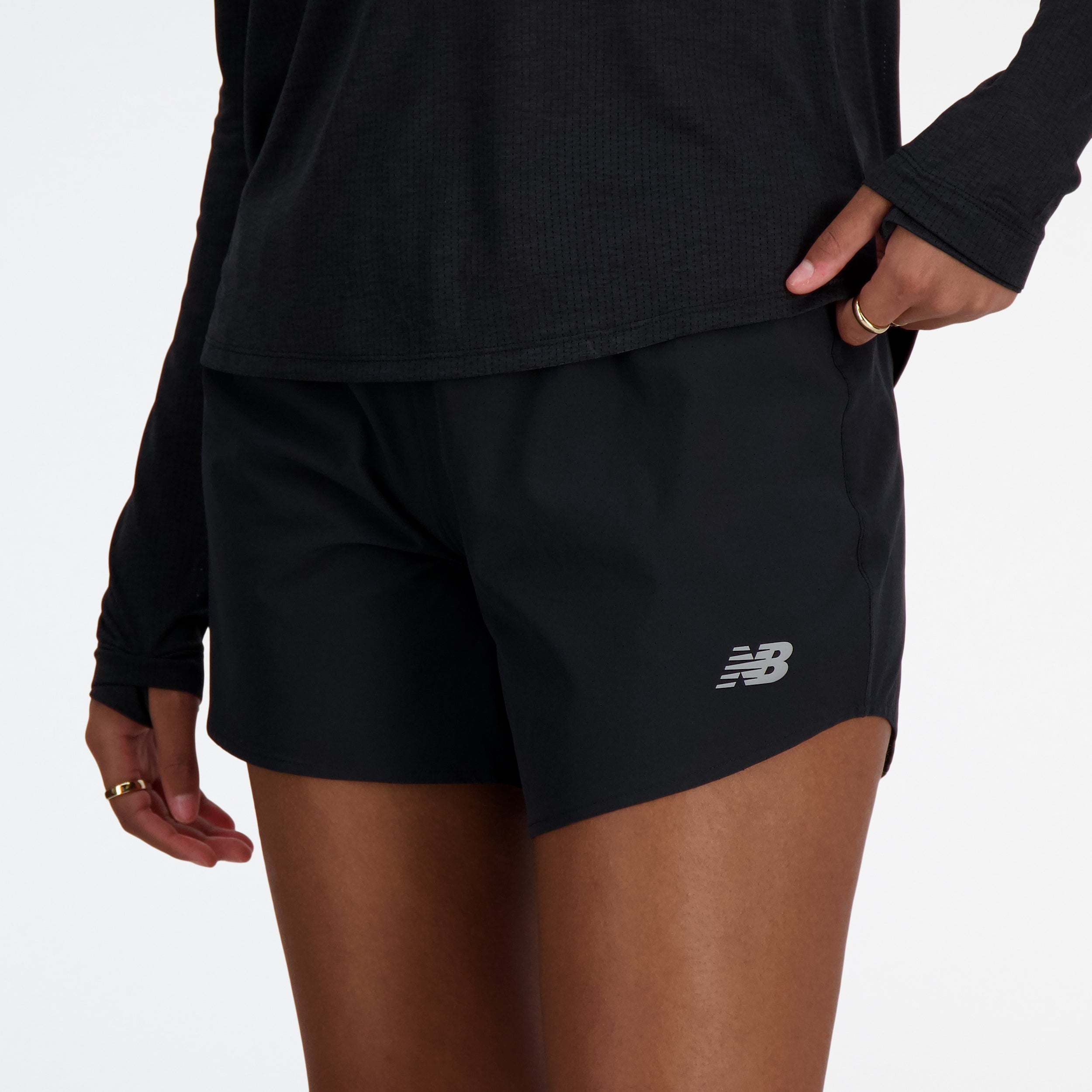 NEW BALANCE Womens Running Short Laufhosen NEW BALANCE