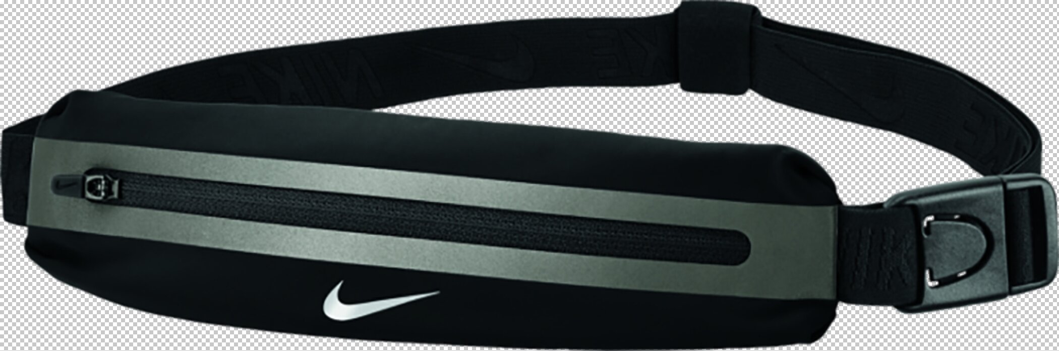 NIKE Kleintasche 9038/264 Nike Slim Waistpack 3.0 Laufzubehör NIKE 3059 082 black/black/silver -