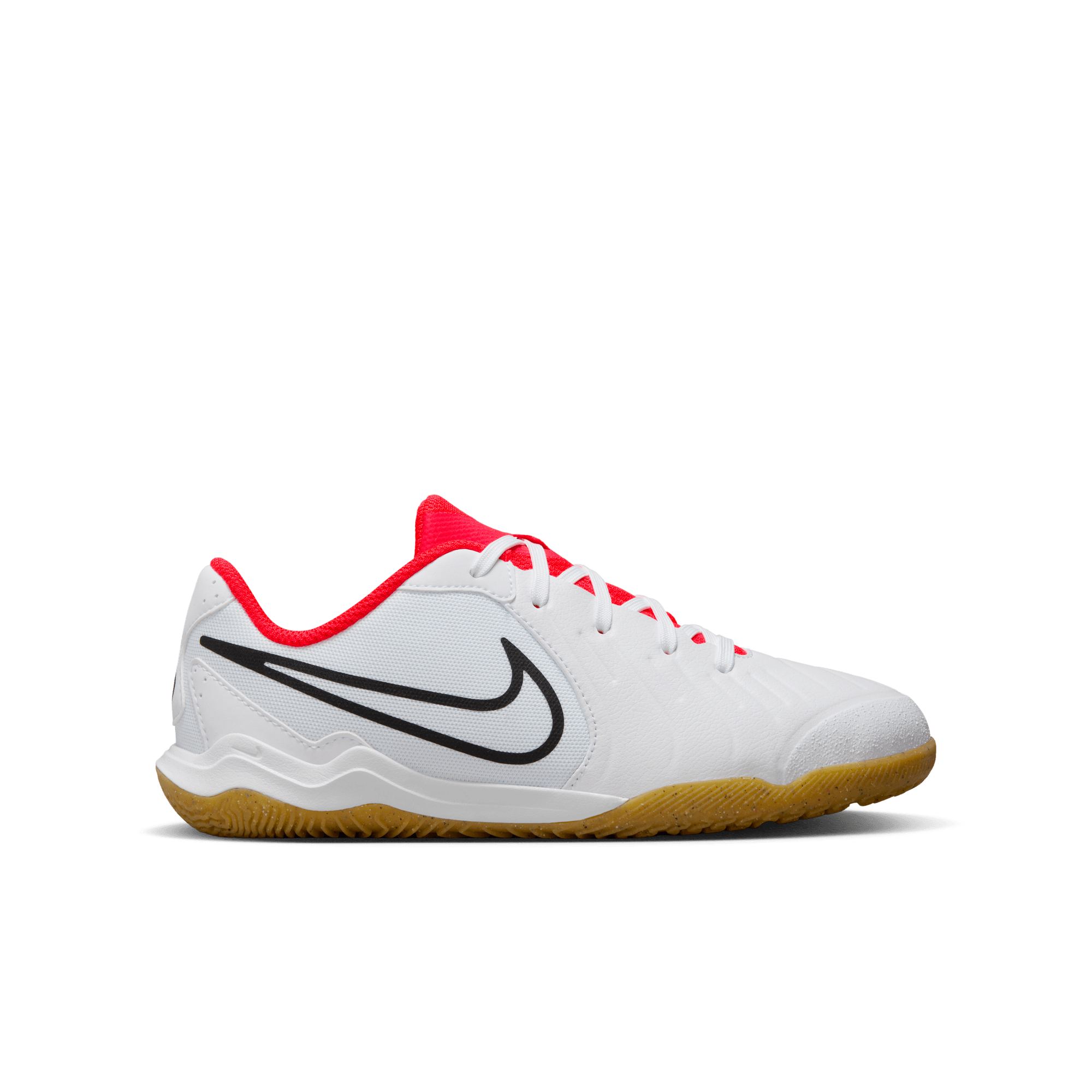 NIKE JR LEGEND 10 ACADEMY IC Halle NIKE WHITE/BLACK-BRIGHT CRIMSON 32