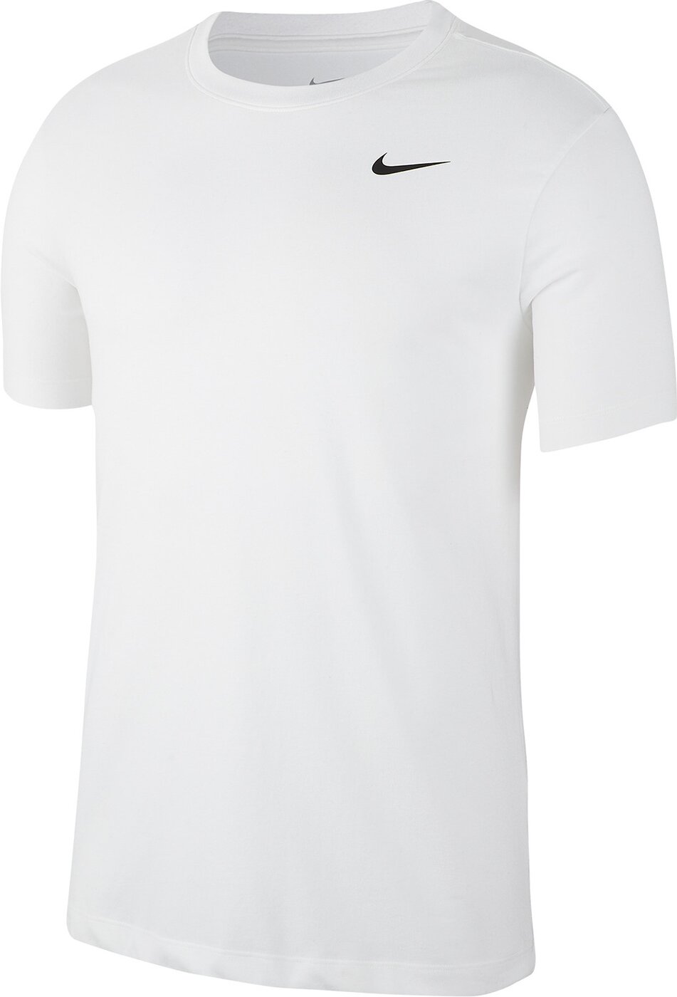 NIKE Fußball - Textilien - T-Shirts Crew Solid T-Shirt Trainingsshirts NIKE WHITE/BLACK M