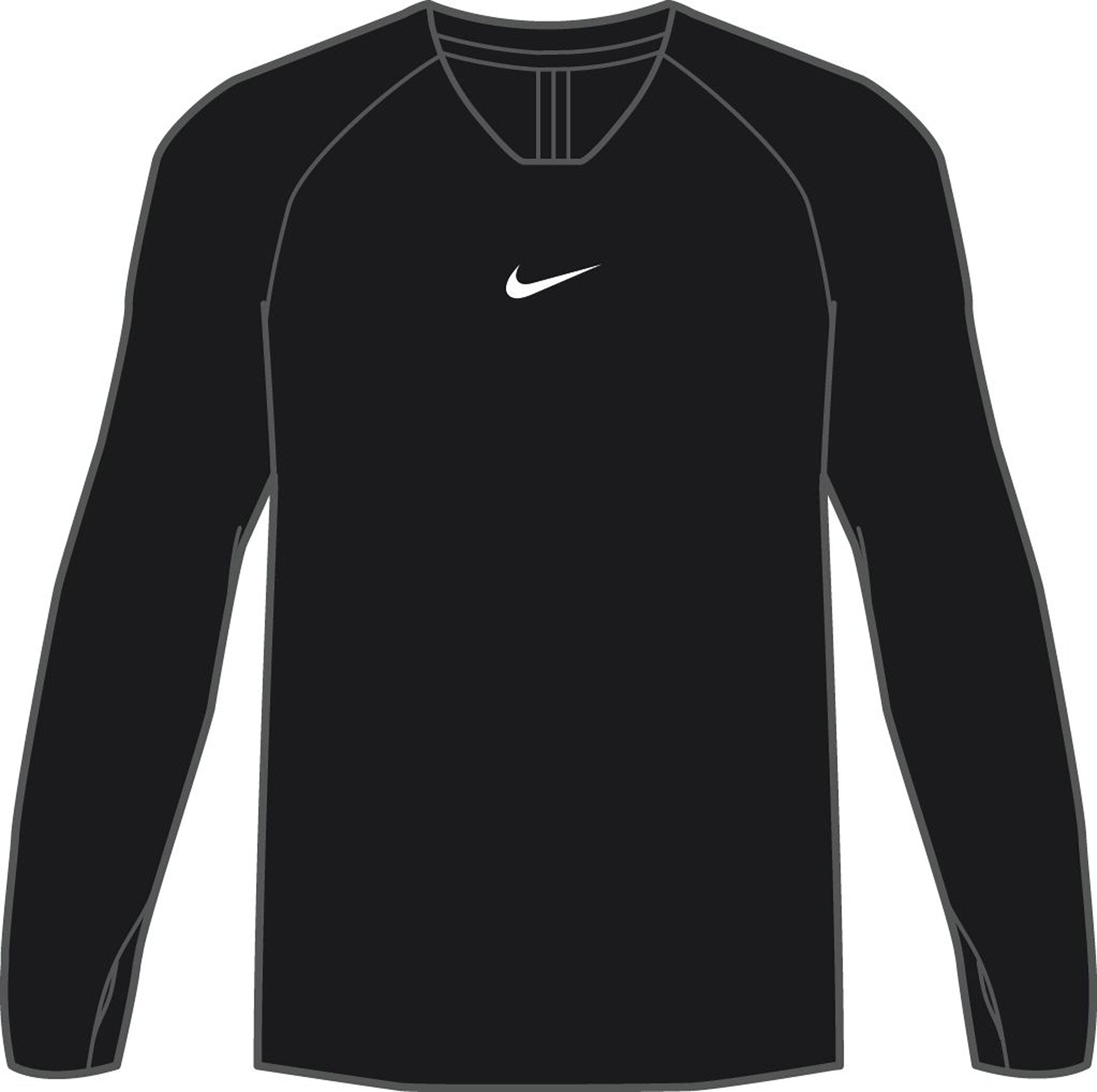 NIKE Herren Fußball Jersey M NK DRY PARK 1STLYR JSY LS Fußballoberteile NIKE