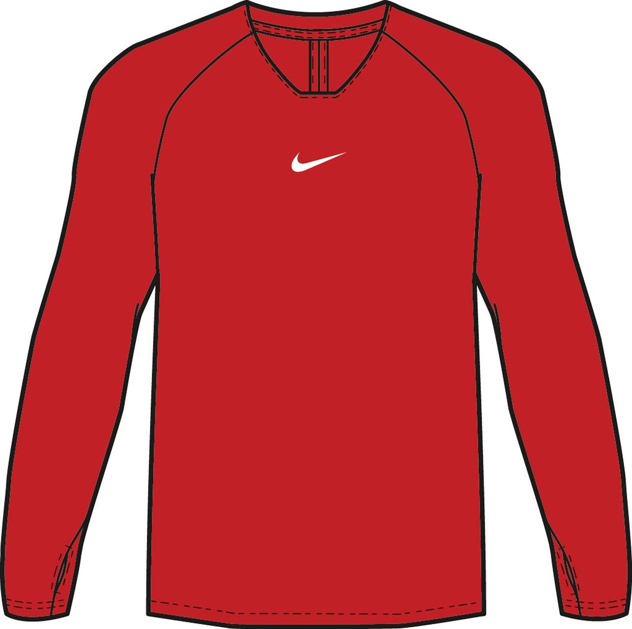 NIKE Herren Fußball Jersey M NK DRY PARK 1STLYR JSY LS Fußballoberteile NIKE