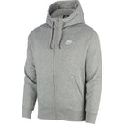 Nike Sportswear Club Fleece Herren Full-Zip Hoodie Trainingsjacken NIKE DK GREY HEATHER/MATTE SILV S