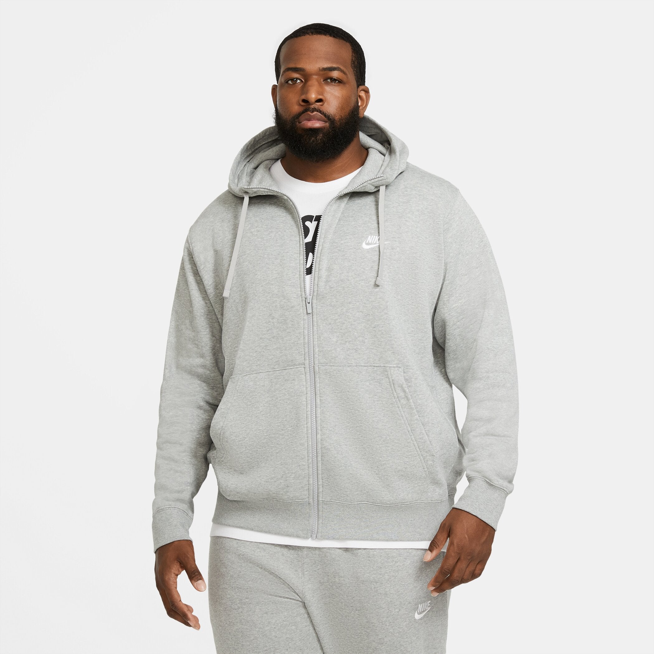 Nike Sportswear Club Fleece Herren Full-Zip Hoodie Trainingsjacken NIKE